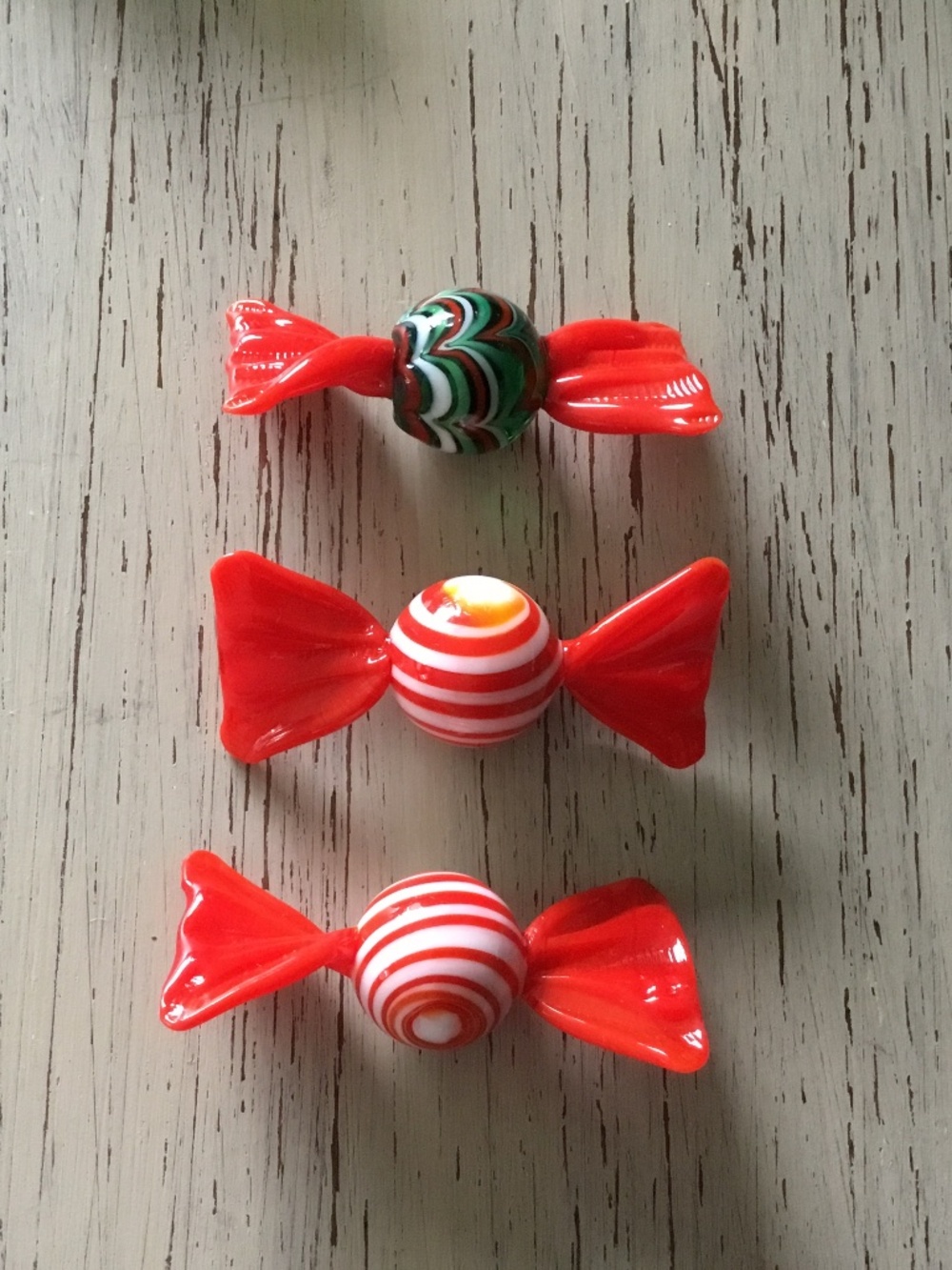 Murano Style Glass Small round Candy